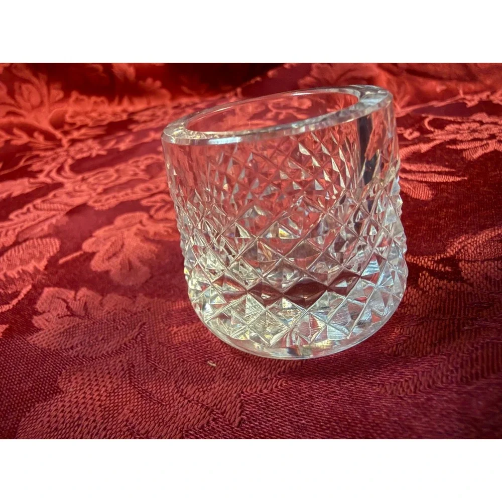 Vintage crystal sugar dish